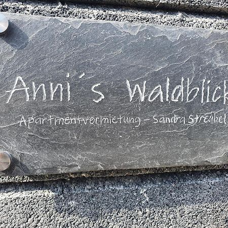 Anni'S Waldblick Apartment Burgstadt Exterior foto