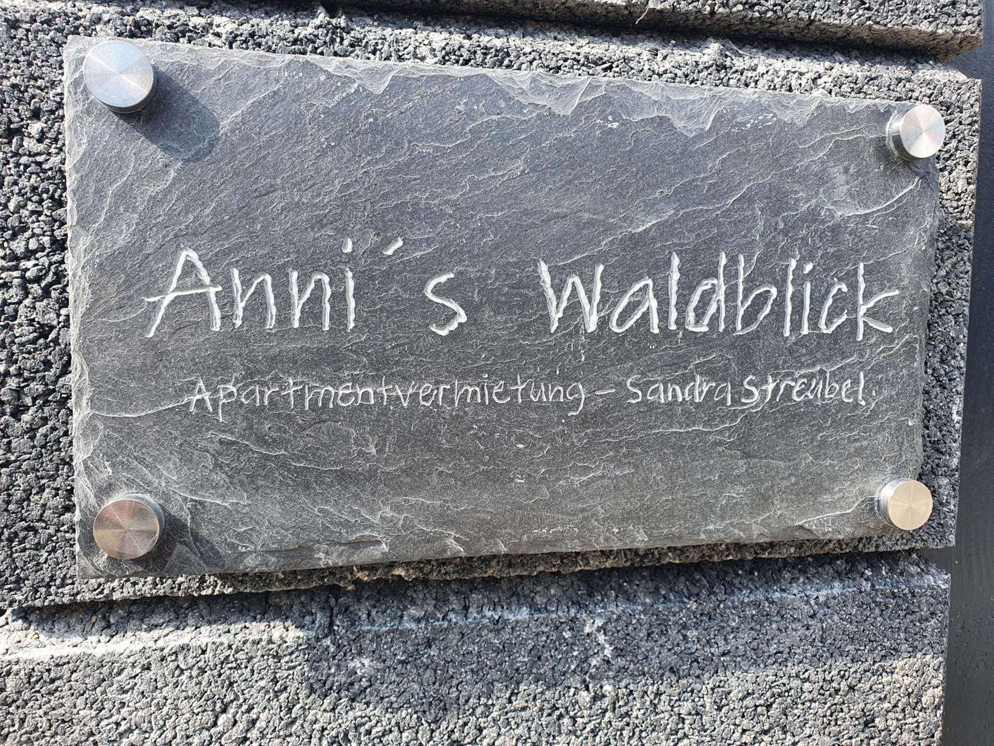 Anni'S Waldblick Apartment Burgstadt Exterior foto